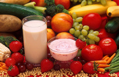 Fruit, Vegetables, Dairy