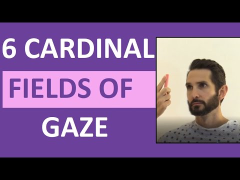 Thumbnail for the embedded element "Six Cardinal Fields of Gaze Nursing | Nystagmus Eyes, Cranial Nerve 3,4,6 Test"