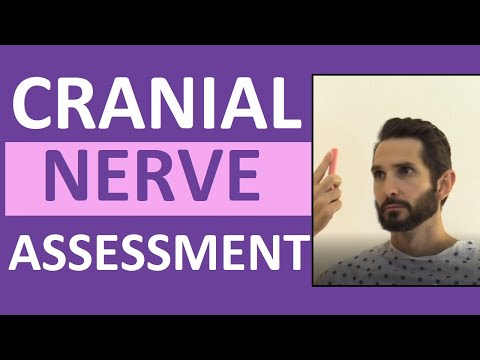 Thumbnail for the embedded element "Cranial Nerve Examination Nursing | Cranial Nerve Assessment I-XII (1-12)"