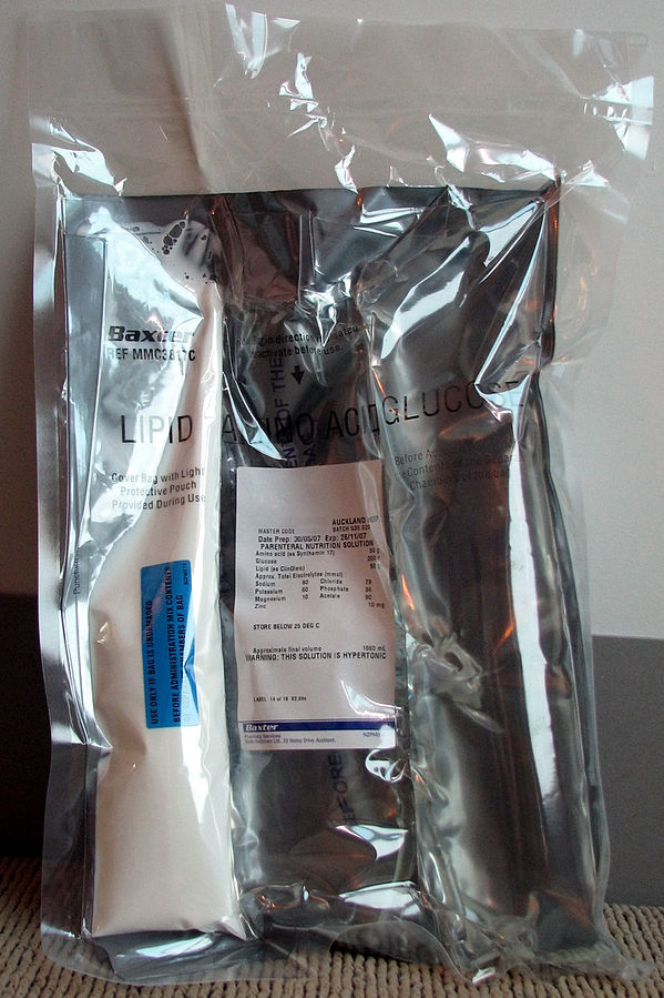 Image showing Total Parenteral Nutrition package