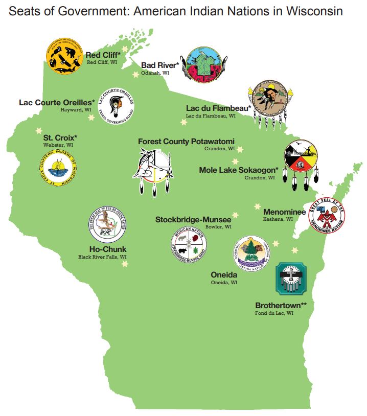 Seats of Government: American Indian Nations in Wisconsin