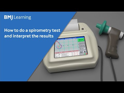 Thumbnail for the embedded element "How to do a spirometry test and interpret the results"